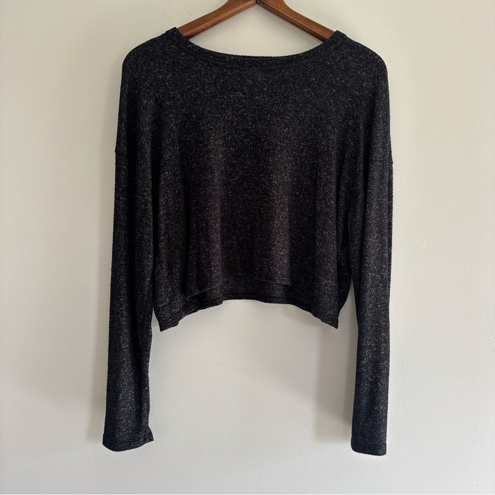 Sincerely Jules Crop Long Sleeve Top Large
